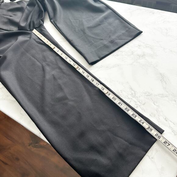 Rebecca Taylor‎ Black Silver Metallic Formal Jumpsuit Women’s Size 2 - Picture 16 of 16